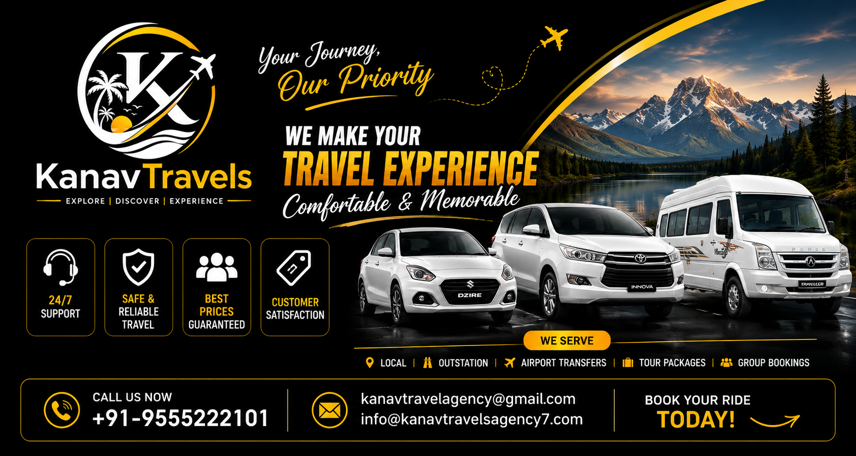 Contact Kanav Travels